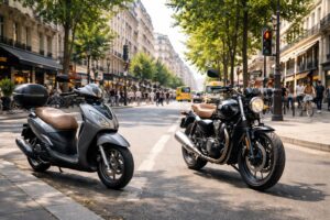 découvrez comment choisir entre un scooter et une moto pour circuler en ville, en comparant leurs avantages, inconvénients et conseils pratiques pour un trajet urbain efficace.