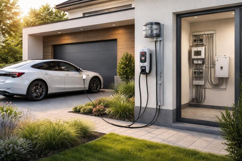 découvrez où installer une borne de recharge à domicile, les options disponibles et les prix pour recharger votre véhicule électrique facilement et rapidement.