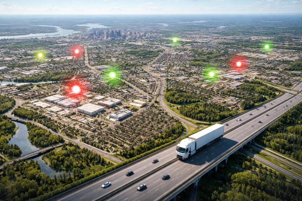 découvrez comment choisir l'emplacement optimal d'un entrepôt pour réduire efficacement les délais de livraison et améliorer la satisfaction client.
