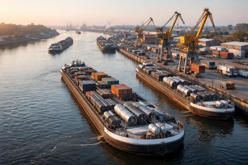 découvrez pourquoi et quand choisir le transport fluvial pour optimiser le déplacement de marchandises lourdes en toute sécurité et efficacité.