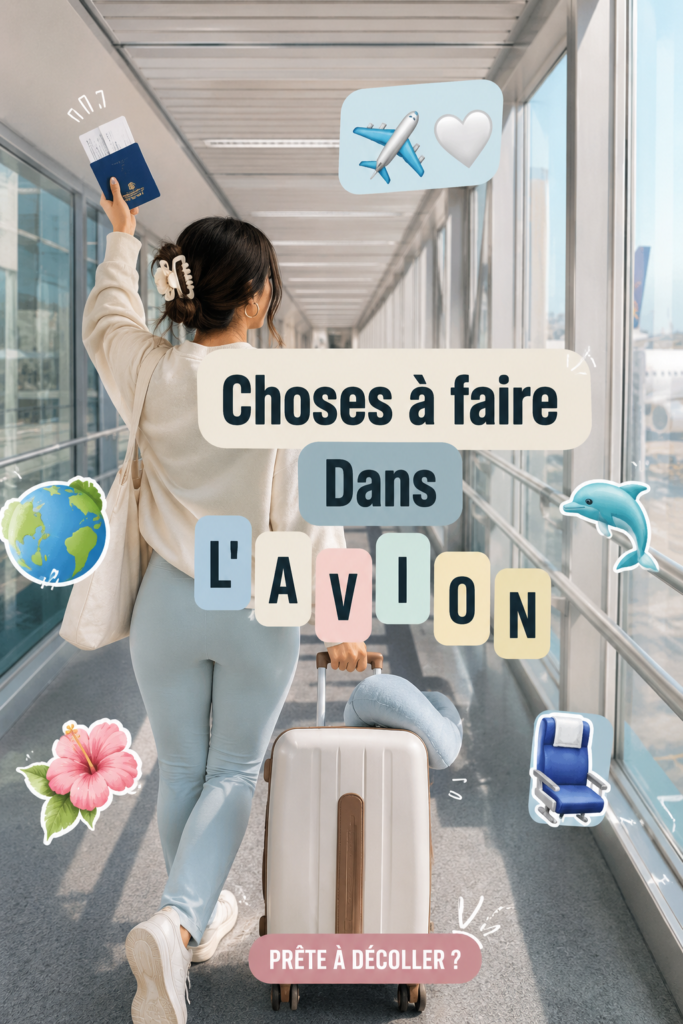 Une femme assise dans un avion, lisant un livre pendant le vol.