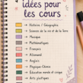 Un tableau rempli d'idées de cours colorées et attrayantes