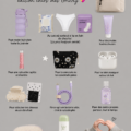Un sac de cours bien organisé avec des fournitures et accessoires pratiques.