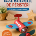 Extérieur du 8ᵉ jardin d'enfants à Peristeri, un lieu accueillant pour les enfants.