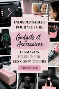 Accessoires essentiels pour améliorer la conduite automobile.