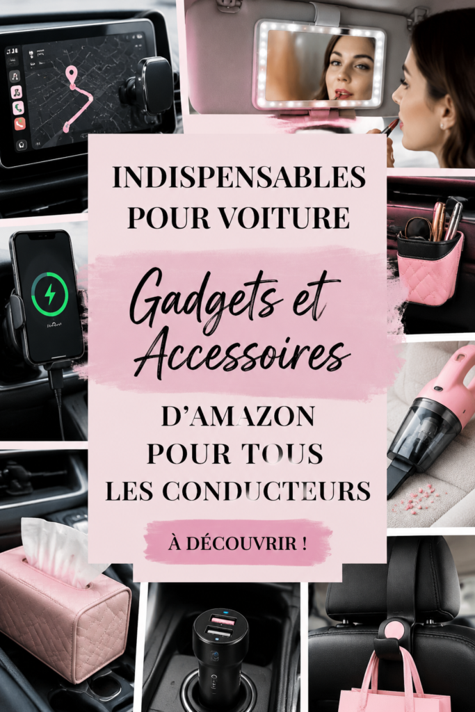 Accessoires essentiels pour améliorer la conduite automobile.