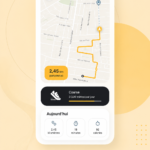 Une femme explorant des annonces de location sur son ordinateur, illustrant la recherche immobilière.
