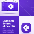 Femme préparant un colis pour expédition avec soin.