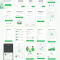Design d'interface utilisateur d'une application de covoiturage moderne
