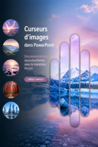 Diaporama PowerPoint créatif avec des sliders et transitions