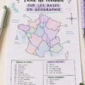 Fiche de révision sur les bases de la géographie avec des illustrations
