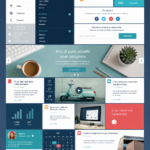 Exemple de kits UI créatifs pour le design