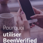 Capture d'écran de l'interface de BeenVerified montrant les options de recherche.