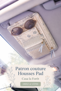 Patron de couture pour fabriquer des housses de pads personnalisées