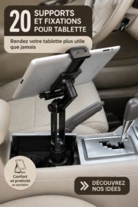 Support de tablette Amazon Fire dans un bureau moderne