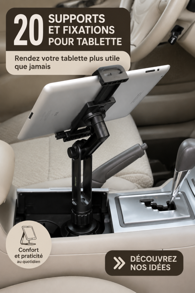 Support de tablette Amazon Fire dans un bureau moderne