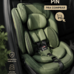 Cadeau essentiel pour le voyage en voiture avec un enfant, mettant en avant un siège auto confortable et sécuritaire.