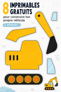 Montage d'enfants créant des véhicules en papier, illustrant le plaisir du bricolage.