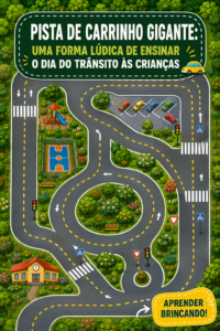 Enfants jouant à un jeu éducatif sur le code de la route