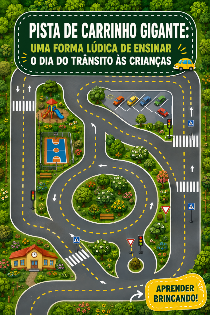 Enfants jouant à un jeu éducatif sur le code de la route