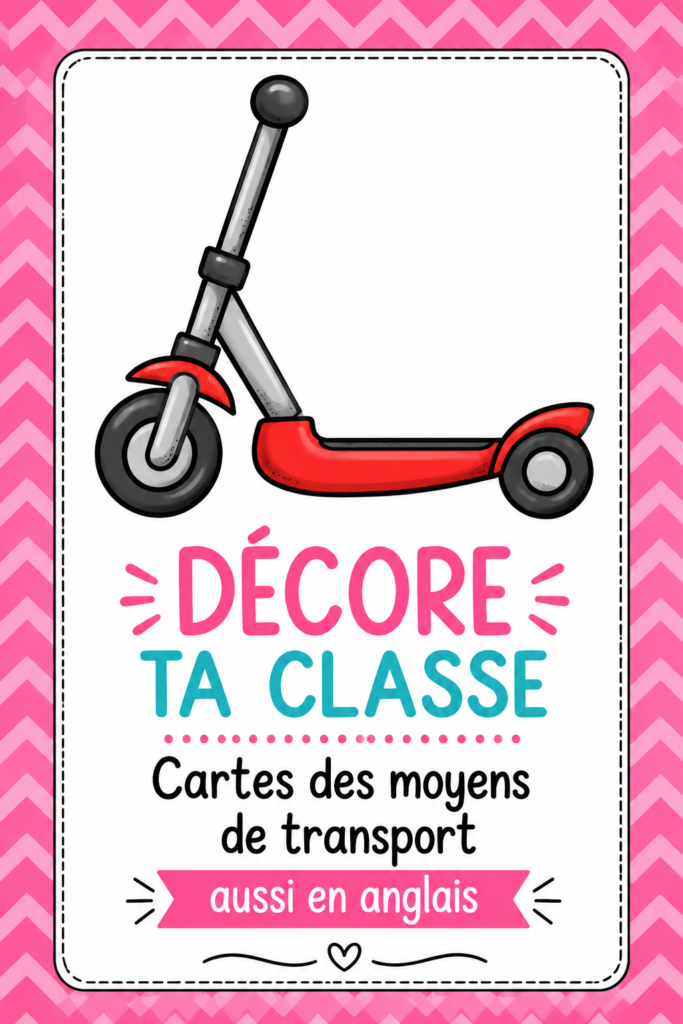Une voiture décorée avec des accessoires colorés pour enfants