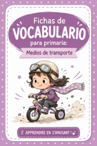 Fiches éducatives sur les moyens de transport pour enfants