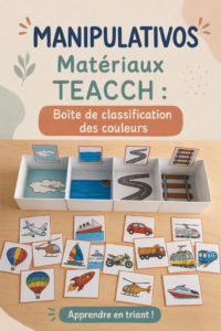Matériel éducatif sur les couleurs pour enfants dans une voiture familiale