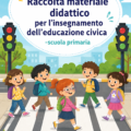 Matériel éducatif coloré pour l'éducation civique à l'école primaire, incluant des livres et des jeux.