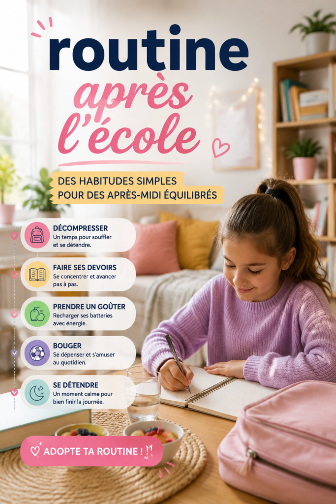 Enfants jouant après l'école dans un cadre familial chaleureux.