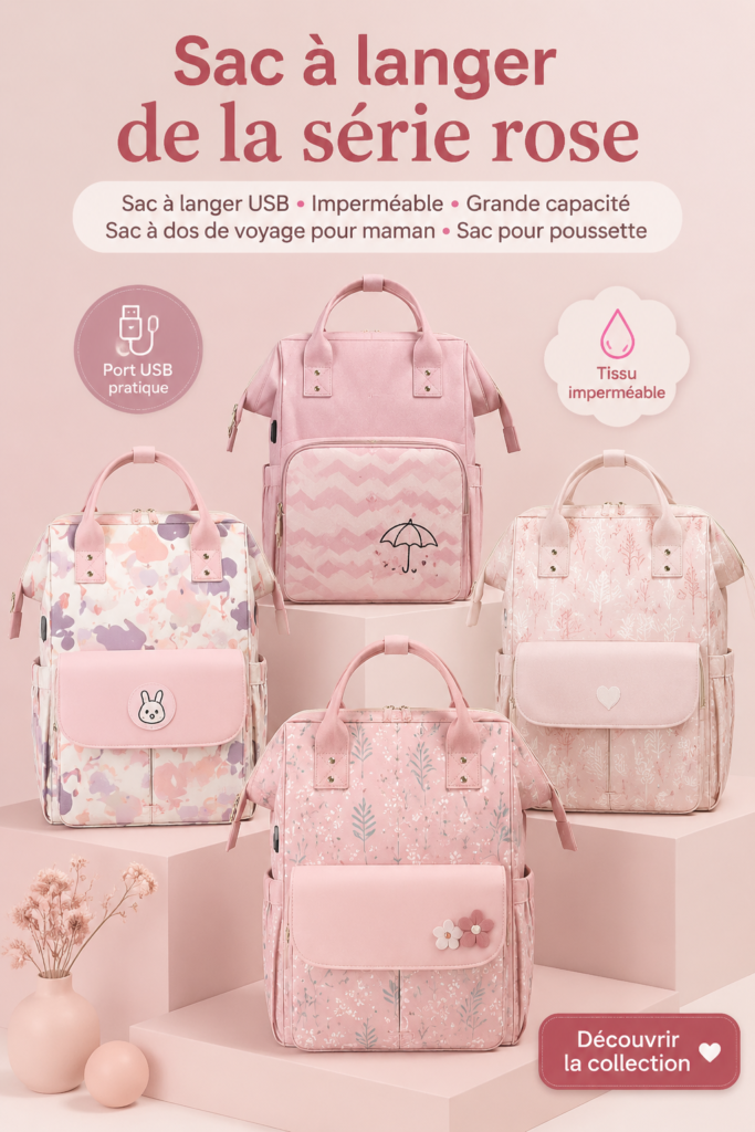 Un sac à langer Disney affichant un design coloré, idéal pour les mamans.
