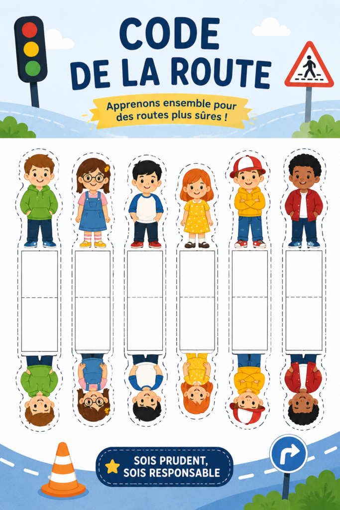Une maman conduisant sa voiture avec deux enfants en toute sécurité, entourée des accessoires adaptés.