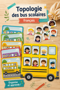 Un bus scolaire jaune à l'arrêt, prêt à embarquer des enfants pour l'école.