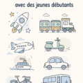 Un enfant souriant installé confortablement dans un siège auto sécurisé.