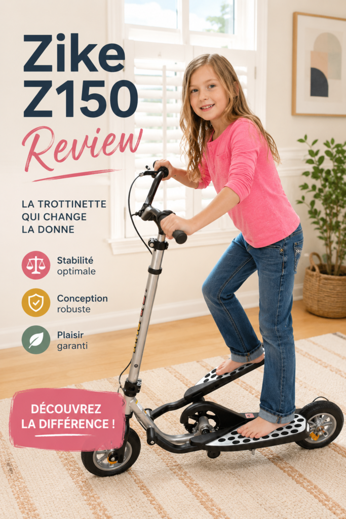 Zike Z150 : transport sécurisé et pratique pour enfants