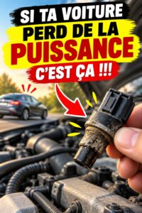Une mère avec deux enfants dans une voiture, appliquant des conseils pour améliorer la puissance de son véhicule.