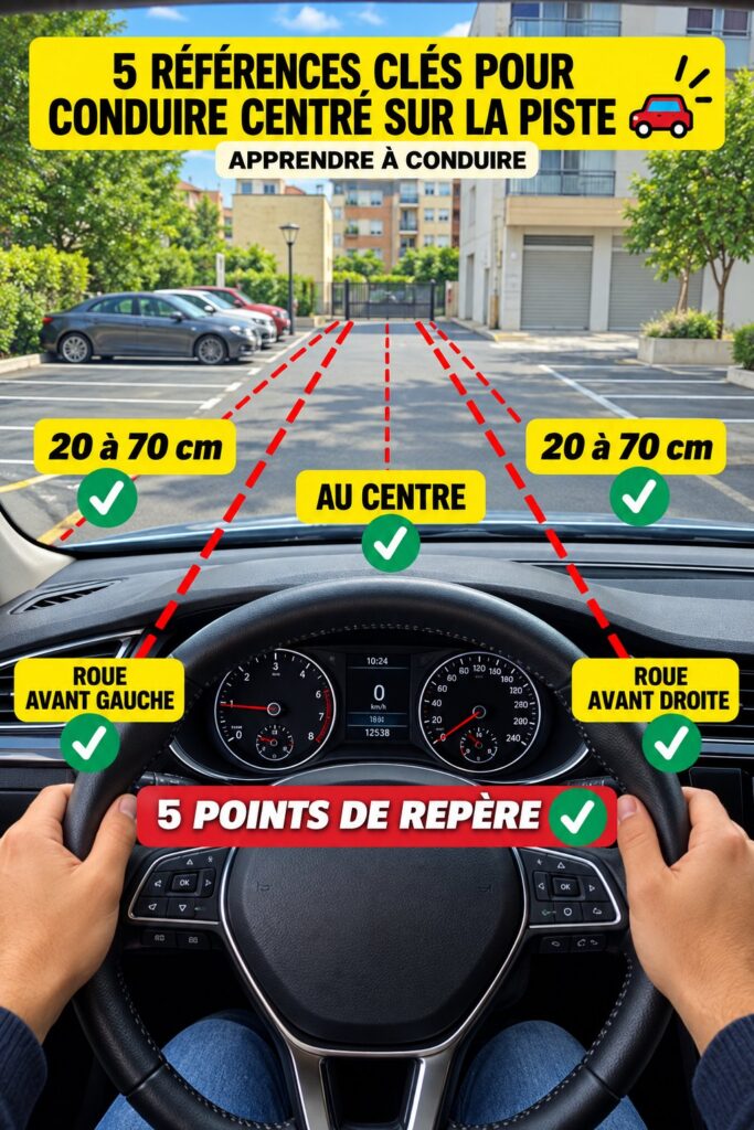 Une femme conduisant une voiture avec ses enfants à bord, montrant une atmosphère sereine.