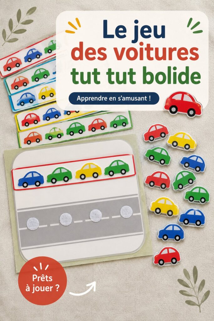 Salle de jeux colorée avec des voitures Tut Tut Bolide, créant un environnement ludique pour les enfants.