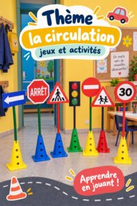 Enfants amusés dans une voiture en jouant à des jeux durant un trajet