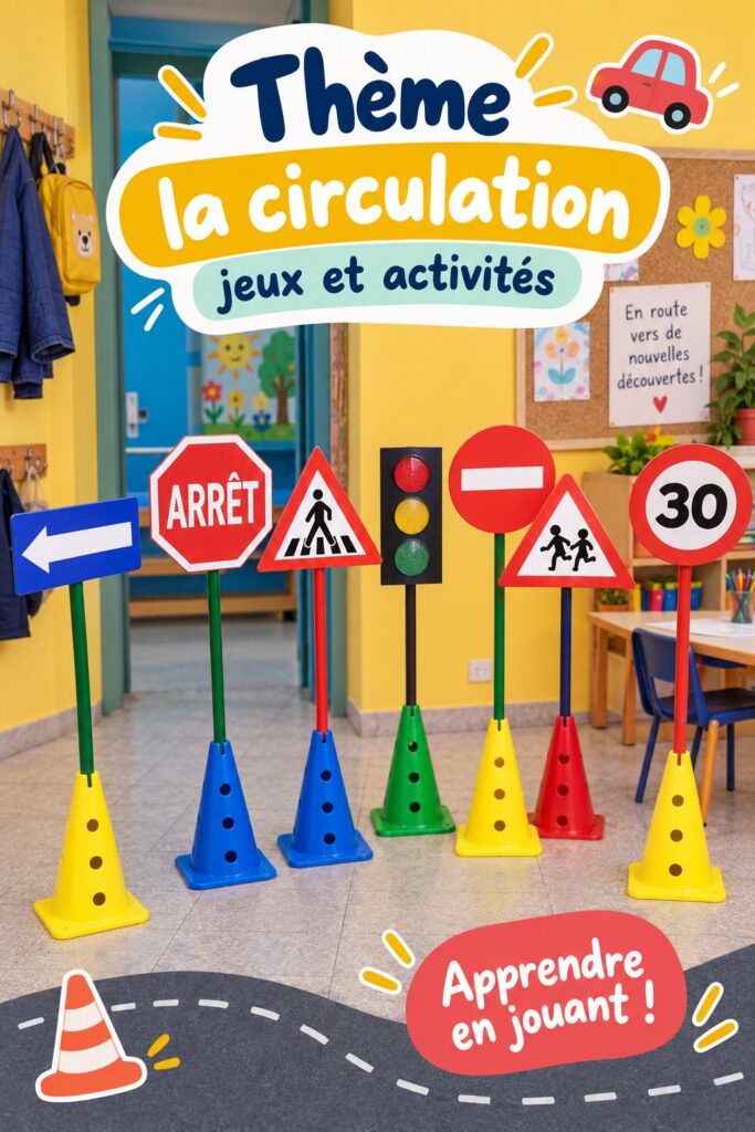 Enfants amusés dans une voiture en jouant à des jeux durant un trajet