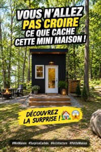Une chambre d'enfant avec une mini maison intégrée, créant un espace de jeu chaleureux et pratique.