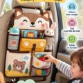 Organisateur de voiture mignon suspendu pour enfants, idéal pour le rangement