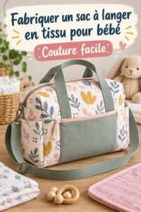Sac de transport pour bébé décoré d'un motif ours en peluche