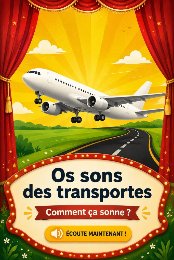 Enfants écoutant les sons des transports en commun
