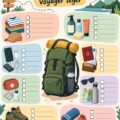 Checklist de bagages pour un voyage de deux semaines