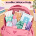 Un kit d'urgence scolaire bien préparé avec des fournitures essentielles.