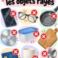 Voiture bien rangée avec des accessoires réutilisés