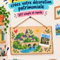 Pancarte murale personnalisée avec un design unique dans un intérieur chaleureux